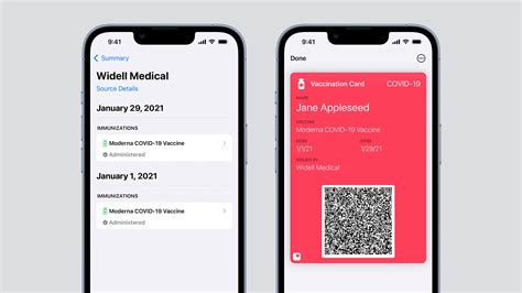 how to save smart health card to apple wallet|apple wallet verifiable medical records.